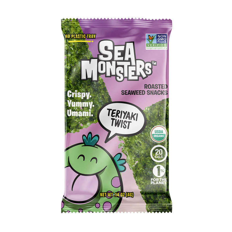 Teriyaki Twist Roasted Trayless Seaweed Snacks