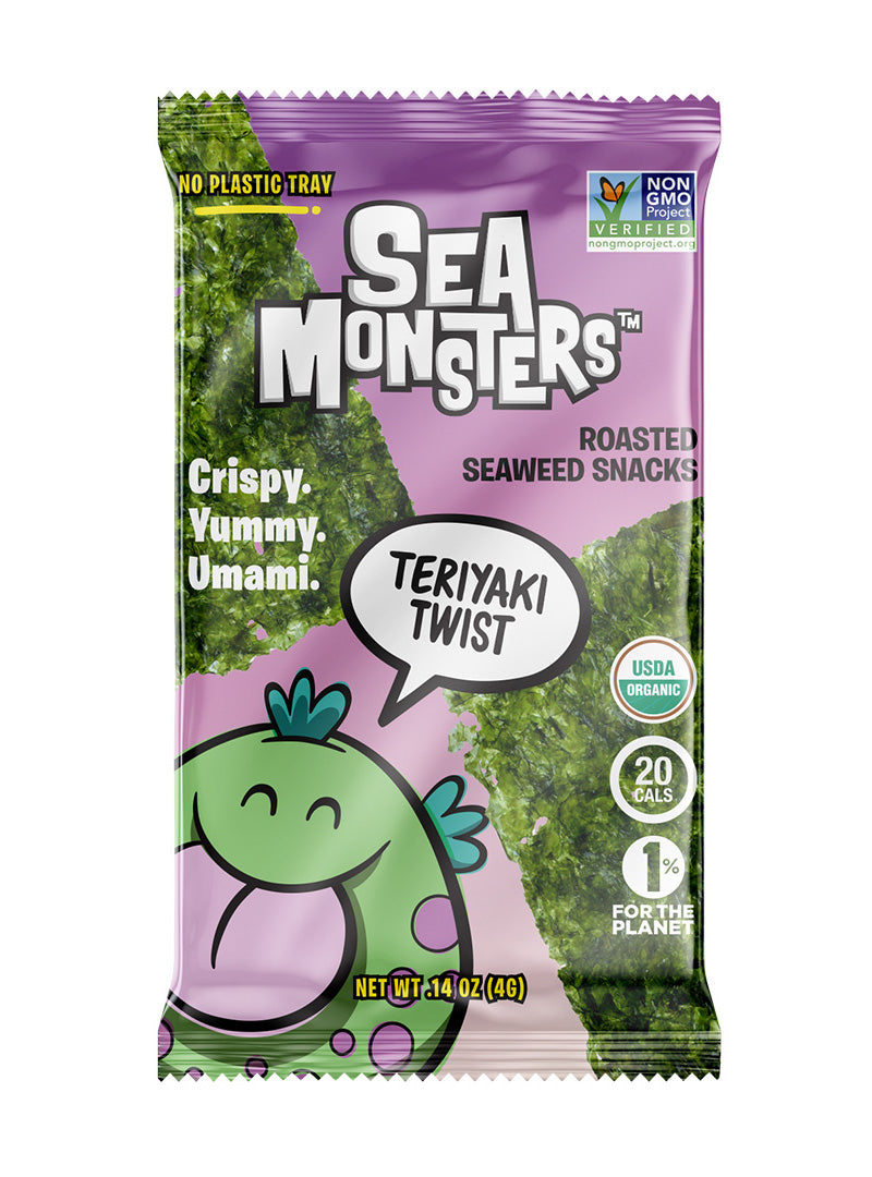 Teriyaki Twist Trayless Roasted Seaweed Snacks